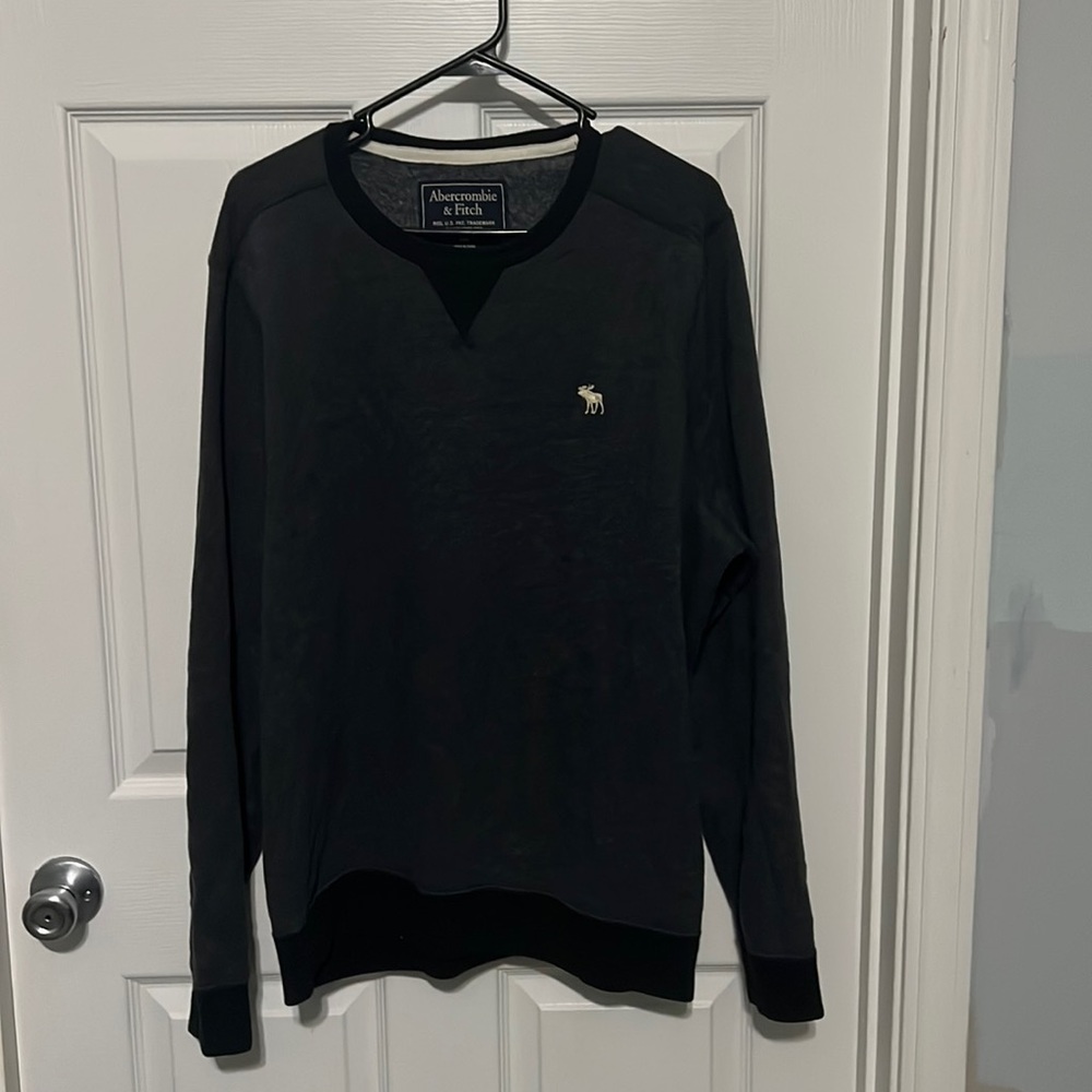 Dark heather gray Abercrombie & Fitch sweatshirt